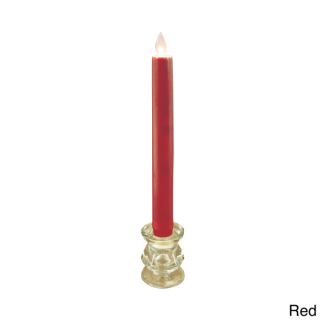 Boston Warehouse Mystique Flameless 10 inch Ivory Taper Candle