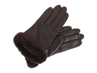 Ugg Classic Conductive Leather Smart Glove Brown