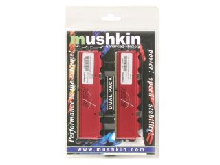 Mushkin Enhanced Redline XP4000 1GB (2 x 512MB) 184 Pin DDR SDRAM DDR 500 (PC 4000) Dual Channel Kit System Memory Model 991440