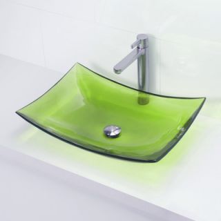 DecoLav Incandescence Rectangular Vessel Bathroom Sink
