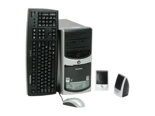 eMachines Desktop PC T5230   RA Athlon 64 X2 4400+ 1 GB DDR2 250 GB HDD Windows Vista Home Premium