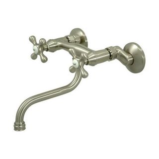 Elements of Design Satin Nickel 2 Handle Vessel Bathroom Faucet