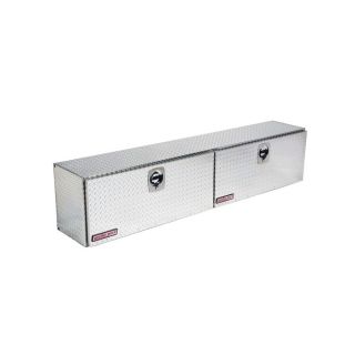 WEATHER GUARD 90.25 in x 16.25 in x 18 in Silver Aluminum Universal Truck Tool Box