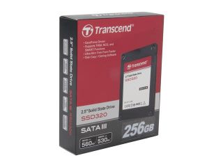 Transcend SSD 320 2.5" 256GB SATA III Internal Solid State Drive (SSD) with Desktop Upgrade Kit