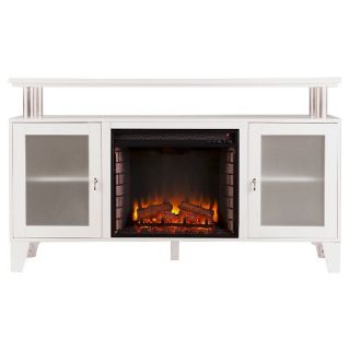 Southern Enterprises Decorative Fireplace White