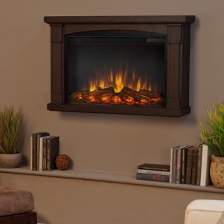 Real Flame Slim Brighton Wall Mounted Electric Fireplace
