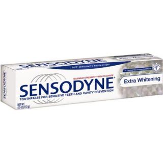 Sensodyne Extra Whitening with Fluoride Toothpaste, 4 oz