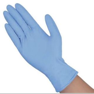 Condor 22LD97 XL Blue Nitrile Disposable Gloves
