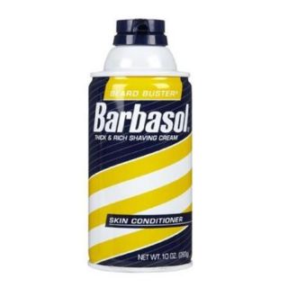 Barbasol Beard Buster Shaving Cream Skin Conditioner 10 oz (Pack of 6)