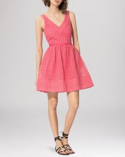 Maje Dress   Riposte Embroidered Eyelet