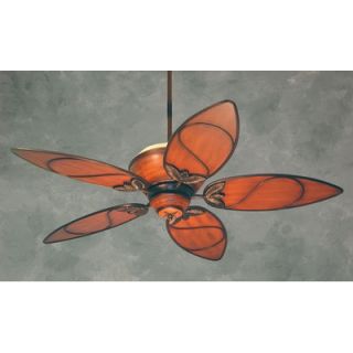Tommy Bahama Fans 52 Paradise Key 5 Blade Ceiling Fan with Remote