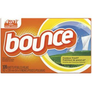 Bounce Outdoor Fresh Fabric Softener Dryer Sheets (Choose your count)
