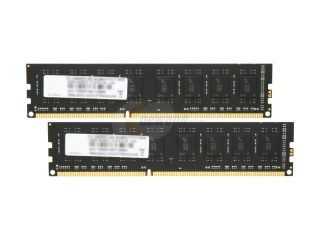 G.SKILL Value Series 8GB (2 x 4GB) 240 Pin DDR3 SDRAM DDR3 1333 (PC3 10600) Desktop Memory Model F3 10600CL9D 8GBNT