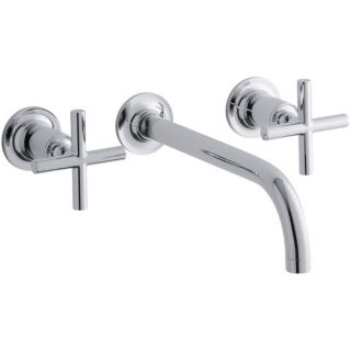Kohler Purist Wall Mount Bathroom Sink Faucet Trim with 9, 90 Degree