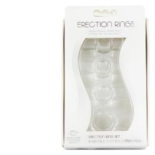 Sinclair Institute   Select Erection Rings Set Clear   4 Piece(s)