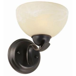 Design House Trevie 1 Light Oil Rubbed Bronze Wall Mount Sconce 517441