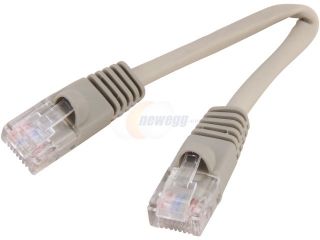 Coboc CY CAT5E CMP 20 GY 20 ft. Cat 5E Gray Color 350Mhz UTP Network Cable