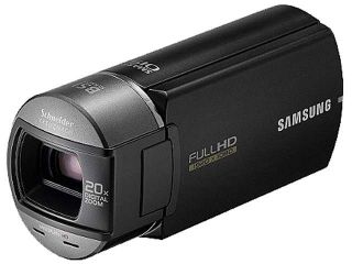Refurbished Samsung Q130 Compact 1080P Memory Camcorder, Black