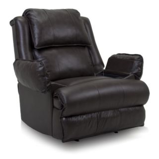 Clayton Leather Match Chaise Recliner