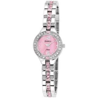 Armitron Women's Dress Pink Round Watch