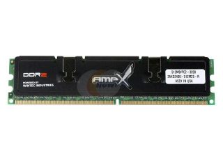 Wintec AMP X 512MB 240 Pin DDR2 SDRAM DDR2 400 (PC2 3200) System Memory Model 3AXD2400 512M2S R