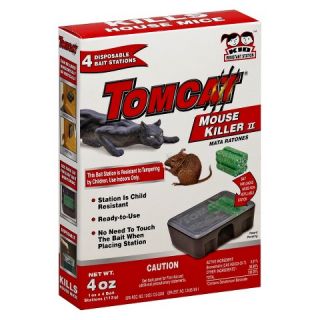 TomCat Mouse Killer II Disposable 4 ct