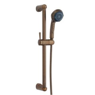 Danze 24 in. Three Function Slide Bar Assembly in Distressed Bronze D465005RBD
