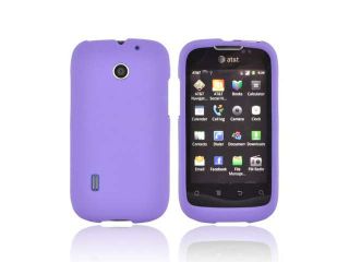 AT&t Fusion U8652 Rubberized Hard Plastic Case Snap On Cover   Purple