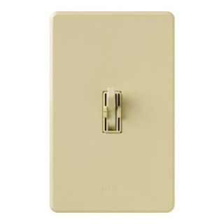 Lutron Toggler 1.5 Amp Single Pole 3 Speed Combination Fan and Light Control   Ivory AY2 LFSQ IV