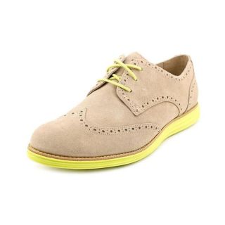 Cole Haan Womens Lunargrand Wing.Tip Regular Suede Casual Shoes