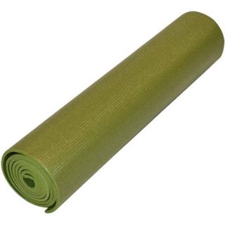 Yoga Direct Deluxe 1/4" Yoga Mat, Olive Green