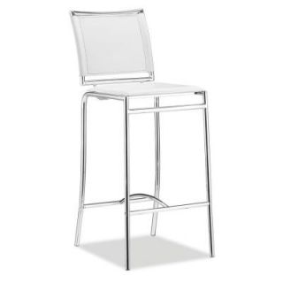 ZUO Soar White Bar Chair (Set of 2) 300151