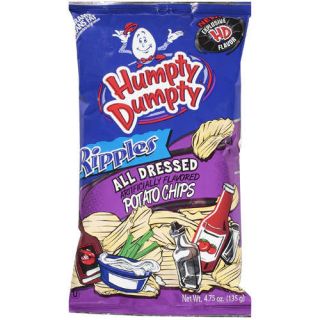 Humpty Dumpty Potato All Dressed Ripples Chips, 4.75 Oz