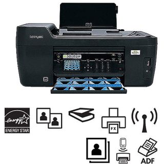 Lexmark Prospect Pro205 Wireless N All in One Printer/Scanner/Copier/Fax with bonus Lexmark Photo Paper 4 x 6 in. 50 Sheet