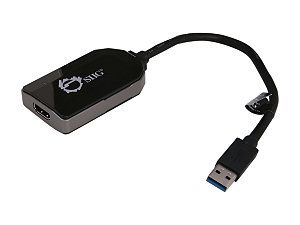 SIIG JU H20111 S1 USB 3.0 to HDMI/DVI Multi Monitor External Video Card Adapter