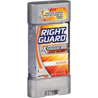 Right Guard Xtreme Heat Shield Mirage Gel Antiperspirant & Deodorant, 4 oz