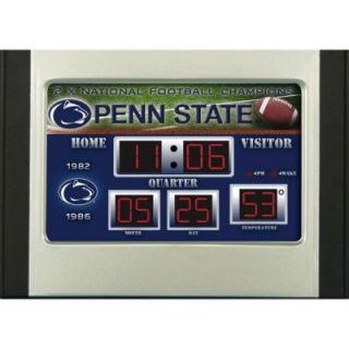 Penn State University 6.5 in. x 9 in. Scoreboard Alarm Clock with Temperature 0128619