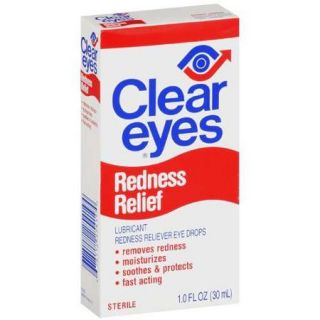 Clear Eyes Redness Relief Eye Drops, 1 fl oz