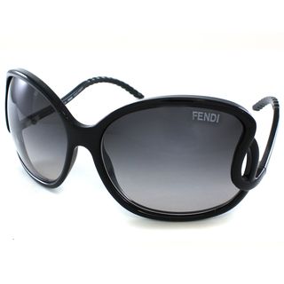 Fendi Womens FS5177 001 Black Round Plastic Sunglasses 2631ad5f 2001