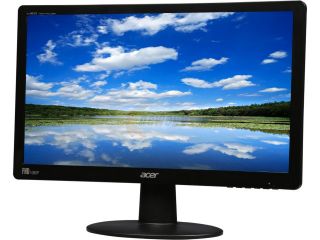 Refurbished Acer S200HQL Black 19.5" 8ms Widescreen LED Backlight LCD Monitor 250 cd/m2 100,000,000:1