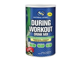 During Workout Drink Mix (Tropical Fusion)   Natural Sport   1,078 g   Powder