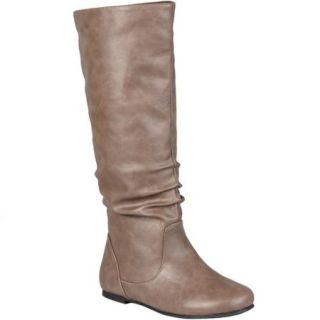 Brinley Co. Womens Slouchy Round Toe Boots