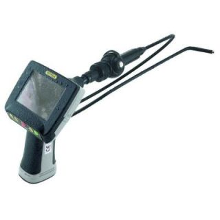 General Tools Waterproof Recording Video Inspection System with 5.5 mm Dia Close Focus Articulating Probe DCS665 ART