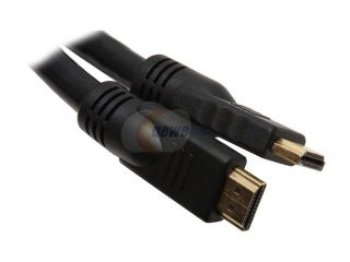 BYTECC HM 25 25 ft. Black HDMI male to male HDMI High Speed Male to Male Cable M M