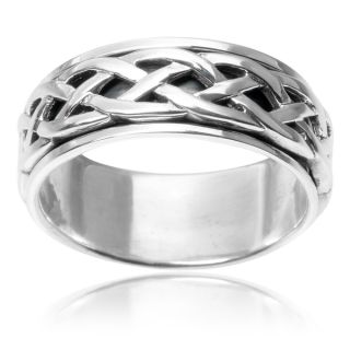 Vance Co. Sterling Silver Mens Celtic Knot Ring