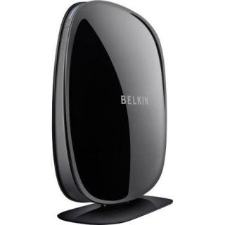 Belkin IEEE 802.11n Wireless Router   2.40 GHz ISM Band   5 GHz UNII Band   600 Mbps Wireless Speed   4 x Network Port  