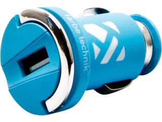 Farbe Technik 800588220445 Blue 2.1 Amp USB Car Charger