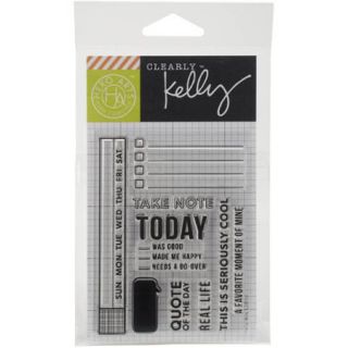 Kelly Purkey Clear Stamps, 3" x 4" Sheet