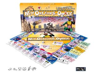 New Orleans opoly   City in a Box Board Game