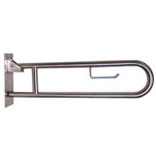 PlumbPak 30 in. x 7 3/4 in. x 2 in. Swing Arm Handle Bar in Stainless Steel PP19701